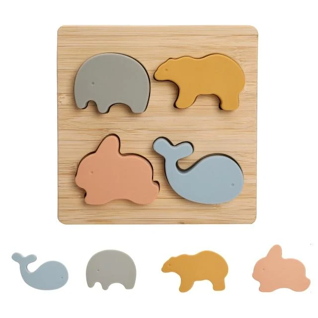 1 Set Nordic Style Silikon Sterne Mond Nesting Stapeln Bausteine ​​Spielzeug BPA Frei Baby Montessori Spiele Lernspielzeug Geschenke