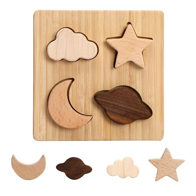 1 Set Nordic Style Silikon Sterne Mond Nesting Stapeln Bausteine ​​Spielzeug BPA Frei Baby Montessori Spiele Lernspielzeug Geschenke