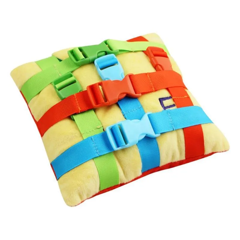 1set Baby Basic Life Skill Training Kinder Frühe Pädagogische Farbabstimmung Spielzeug Geburtstag Montessori Schnalle Baby Montessori Spielzeug