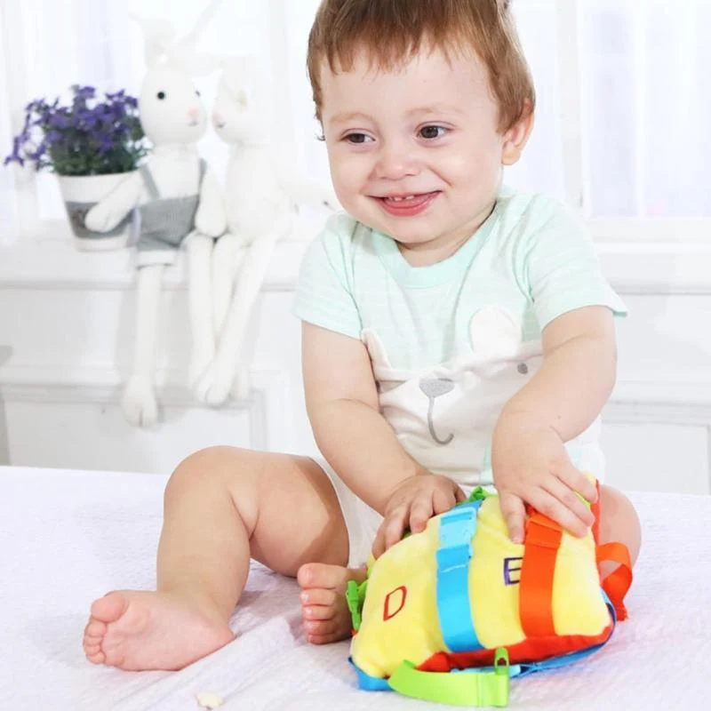1set Baby Basic Life Skill Training Kinder Frühe Pädagogische Farbabstimmung Spielzeug Geburtstag Montessori Schnalle Baby Montessori Spielzeug