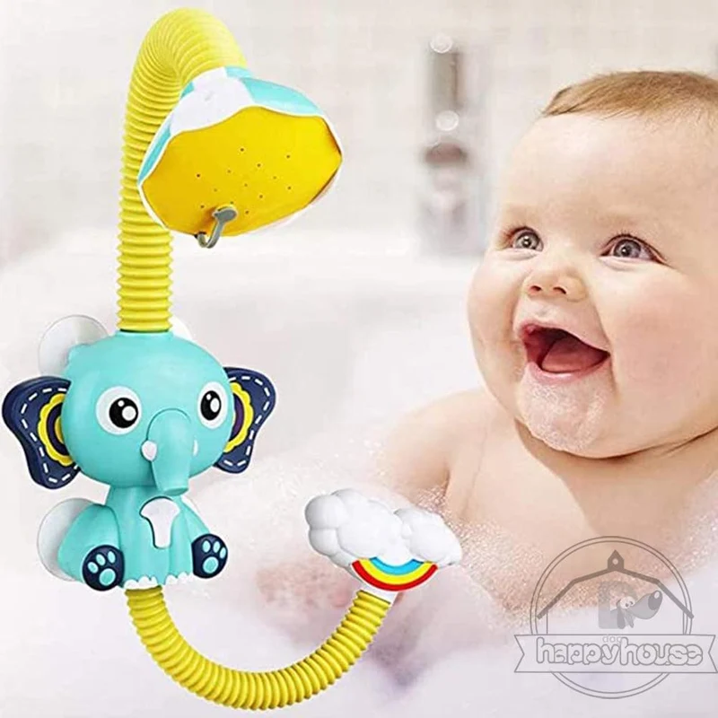Baby Badespielzeug für Kinder Elektrische Elefantensauger Baby Badespielzeug Spray Wasser Spielzeug für Kinder Badewanne Spielzeug Sprinkler Baby Shower