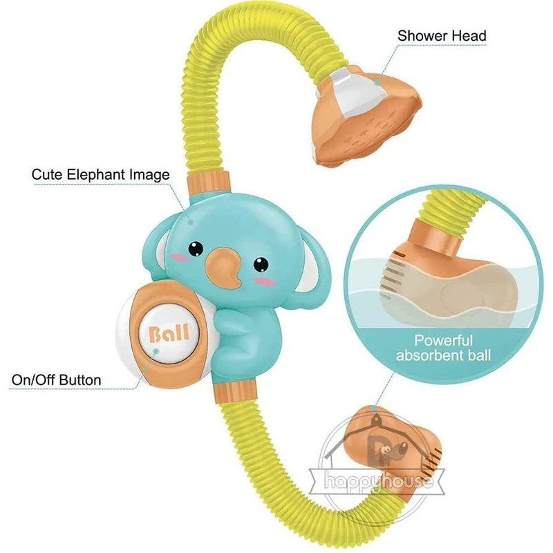 Baby Badespielzeug für Kinder Elektrische Elefantensauger Baby Badespielzeug Spray Wasser Spielzeug für Kinder Badewanne Spielzeug Sprinkler Baby Shower