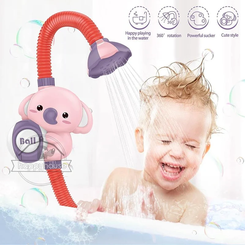 Baby Badespielzeug für Kinder Elektrische Elefantensauger Baby Badespielzeug Spray Wasser Spielzeug für Kinder Badewanne Spielzeug Sprinkler Baby Shower