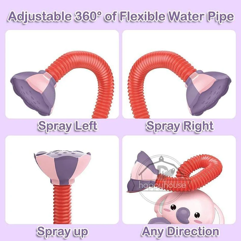 Baby Badespielzeug für Kinder Elektrische Elefantensauger Baby Badespielzeug Spray Wasser Spielzeug für Kinder Badewanne Spielzeug Sprinkler Baby Shower
