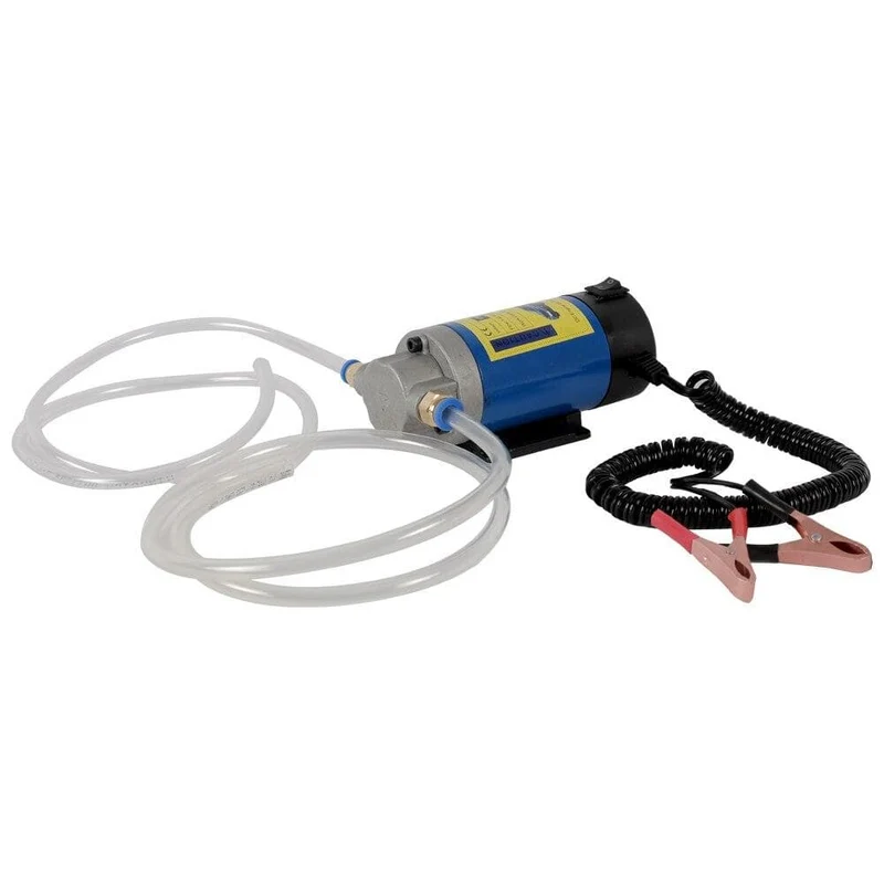 Tragbare 12-V-Öltransferpumpe, 1–4 l/min, Extraktionsflüssigkeitsabsaugung, elektrische Wechsel-Kraftstoffpumpe, Siphon-Werkzeug für Autos, Motorräder, Boote