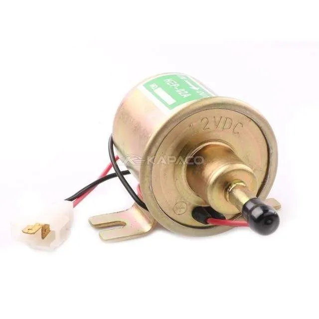12/24V HEP-02A Universal Elektrische Kraftstoffpumpe Niederdruck Bolzen Befestigungsdraht Diesel Benzin Für Boot Vergaser Motorrad ATV Auto
