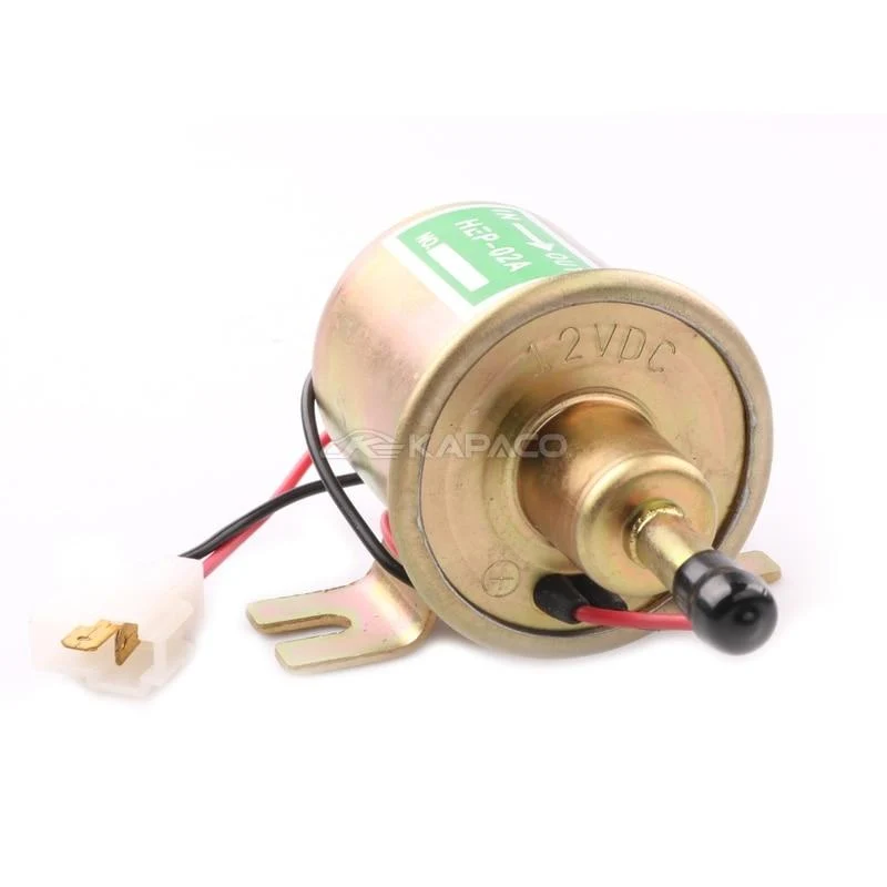 12/24V HEP-02A Universal Elektrische Kraftstoffpumpe Niederdruck Bolzen Befestigungsdraht Diesel Benzin Für Boot Vergaser Motorrad ATV Auto