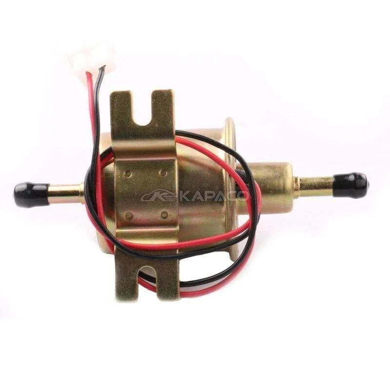 12/24V HEP-02A Universal Elektrische Kraftstoffpumpe Niederdruck Bolzen Befestigungsdraht Diesel Benzin Für Boot Vergaser Motorrad ATV Auto