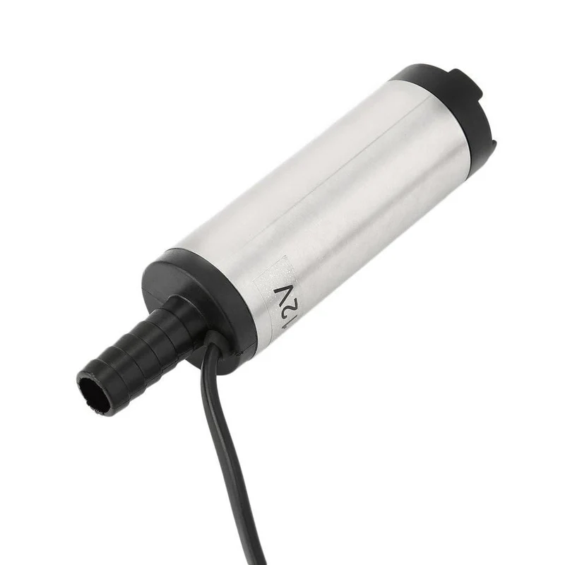 12V 38mm Elektrische Kraftstoff Transfer Pumpe Wasser Öl Transfer Tanken Tauch Pumpe Für Diesel Wasserpumpe Auto Motorrad