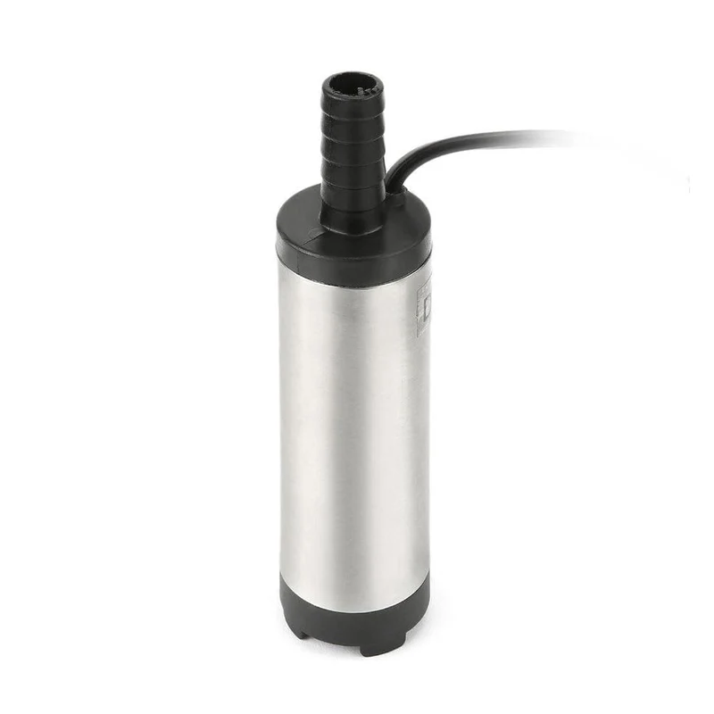 12V 38mm Elektrische Kraftstoff Transfer Pumpe Wasser Öl Transfer Tanken Tauch Pumpe Für Diesel Wasserpumpe Auto Motorrad