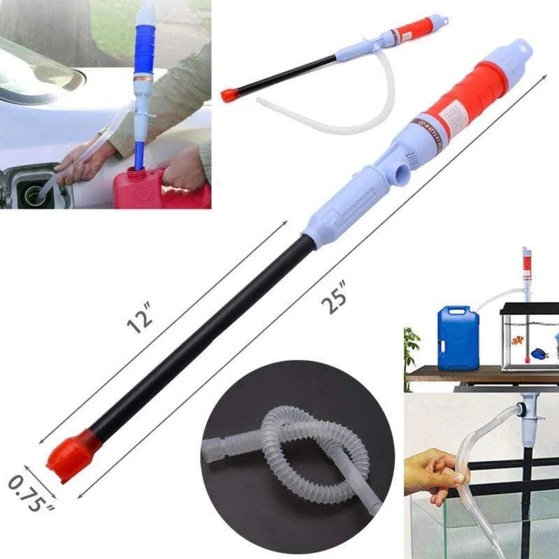 58cm elektrische automatische Kraftstoff-Flüssigkeits-Wasserpumpe Siphon-Pumpe Batteriebetriebene Gas-Wasser-Badezimmer-Teich-manuelle Pumpe