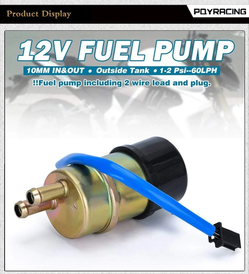 Motorrad-Kraftstoffpumpe, 12 V Kraftstoffpumpe für CBR600F CBR600F2 CBR600F3 CBR600F4 1987–2000 PQY-DZB11