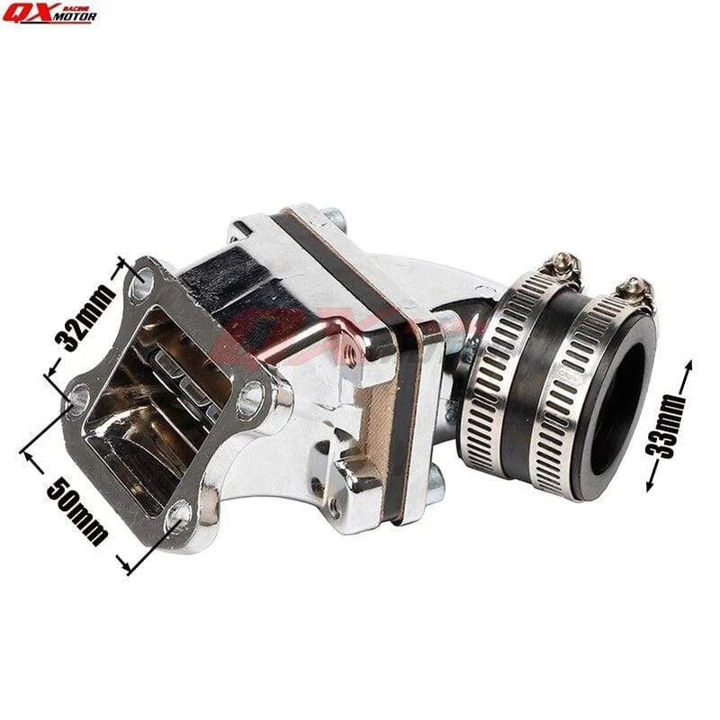 Dio AF18 AF28 AF27 49cc 50cc Racing Ansaugkrümmer Einlassrohr für CX ZX SE50 SK50 SA50 Elite 2T Roller