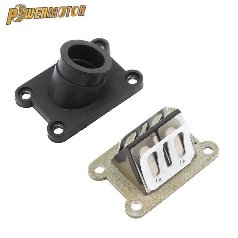 Motorrad Mainfold Boot Ventile Ansaugrohr Verteiler Reed Ventil Für 50 SX50 50cc 65 SX sx Pro Senior MINI Junior