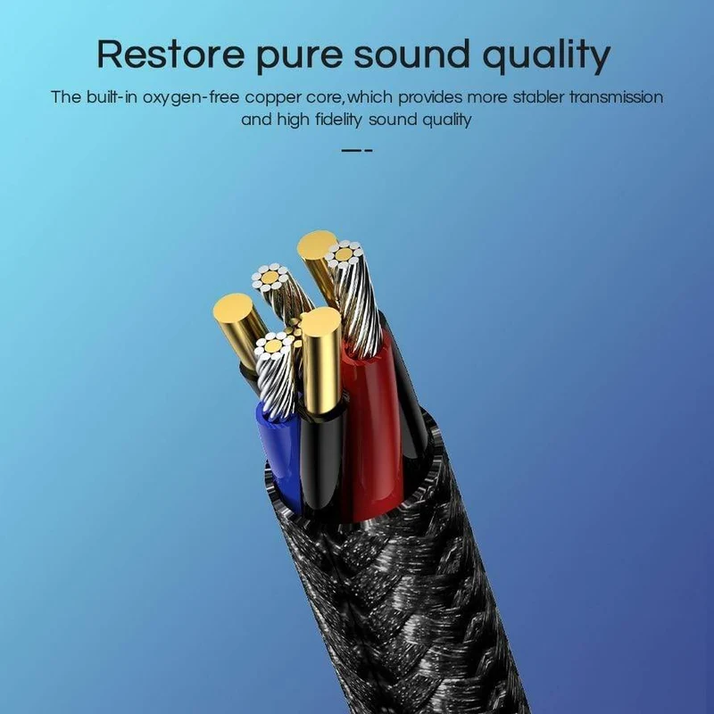 USB Typ C auf 3.5 mm Klinke AUX-Kabel DAC Typ C Audiokabel für Autolautsprecher Kopfhörer Tipo C Hilfsadapter Cabo 0.5 m 1 m 1.5 m