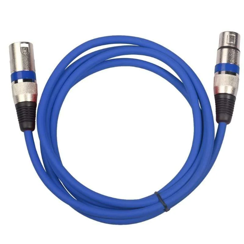 3Pin XLR Kabel Männlich zu Weiblich Canon Stecker Audio Kabel Geschirmt 1PC Für Mixer Mikrofon Verstärker 0.3 m 1m 1.8 m 3m 5m 10m