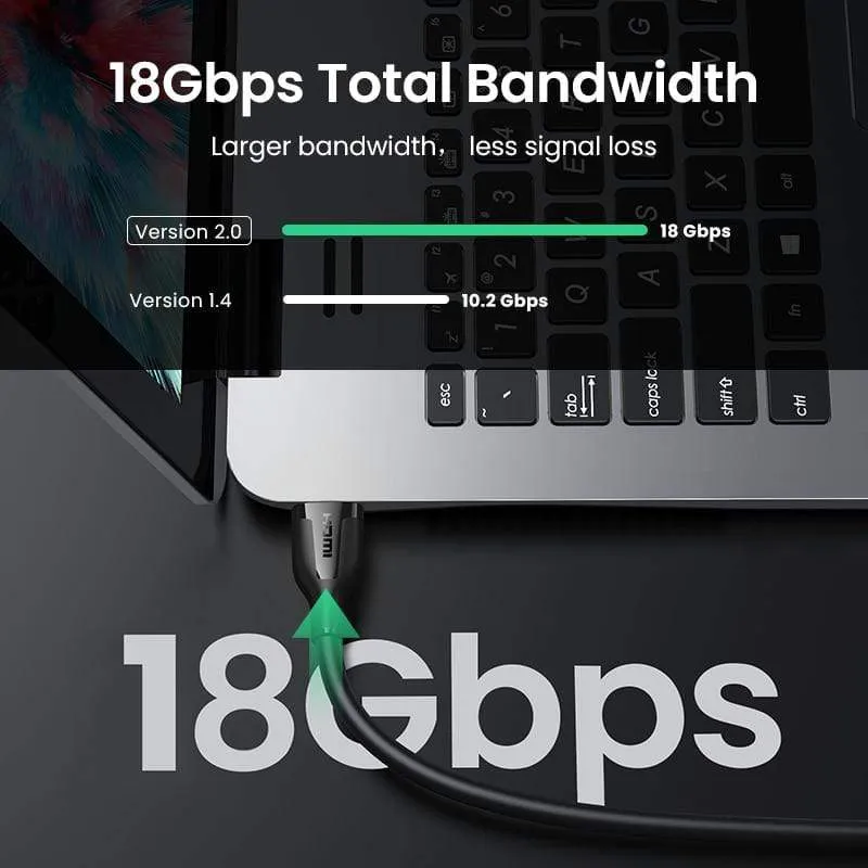 UGREEN HDMI Kabel 4K 2.0 Kabel für Apple TV PS4 Splitter Switch Box HDMI zu HDMI Kabel 60Hz Video Audio Cabo Cord Kabel HDMI 4K
