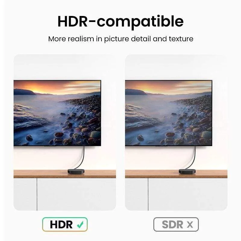 UGREEN HDMI Kabel 4K 2.0 Kabel für Apple TV PS4 Splitter Switch Box HDMI zu HDMI Kabel 60Hz Video Audio Cabo Cord Kabel HDMI 4K