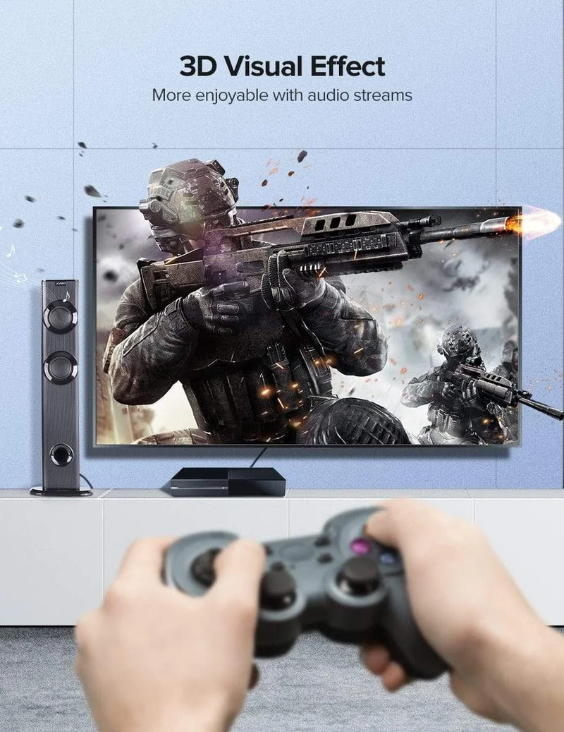 UGREEN HDMI Kabel 4K 2.0 Kabel für Apple TV PS4 Splitter Switch Box HDMI zu HDMI Kabel 60Hz Video Audio Cabo Cord Kabel HDMI 4K