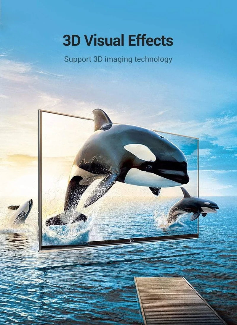 Vention DisplayPort 1.4 Kabel 8K 60Hz 4K HDR 165Hz DisplayPort Audiokabel für Video PC Laptop TV DisplayPort 1.4 DP Kabel 1.2