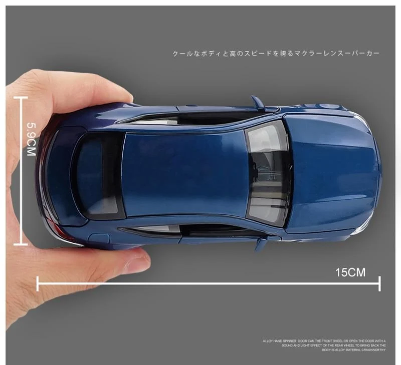1:32 AMGC63S C63S Coupé Automodell aus Legierung, Druckguss und Spielzeugfahrzeug, Automodellsammlung aus Metall, hohe Simulation, Ton und Licht, Kindergeschenk