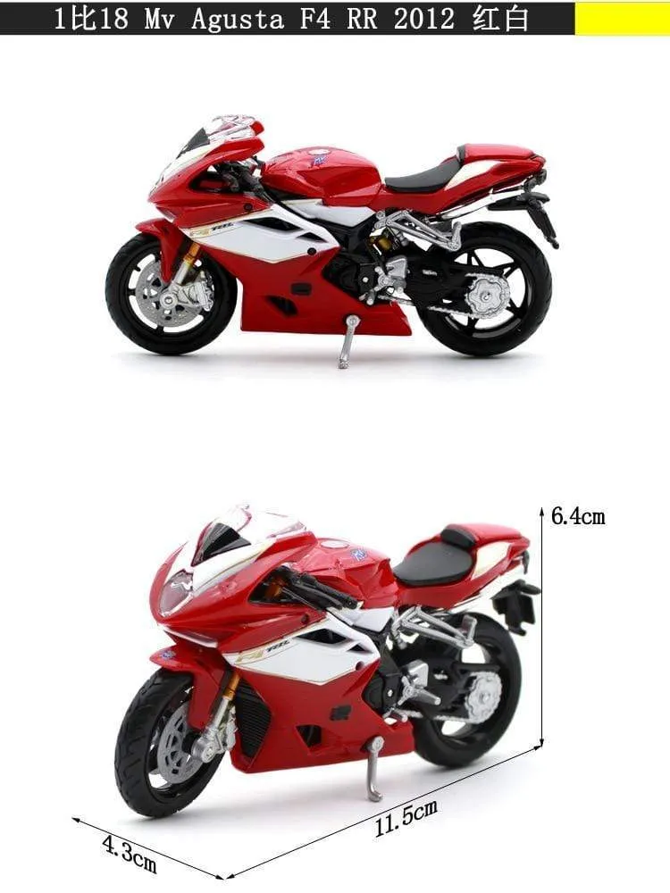 1:18 Ducati 998 R original autorisierte Simulation Legierung Motorrad Modell Spielzeugauto Geschenksammlung