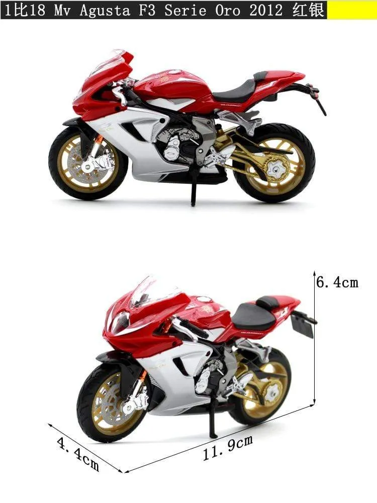1:18 Ducati 998 R original autorisierte Simulation Legierung Motorrad Modell Spielzeugauto Geschenksammlung