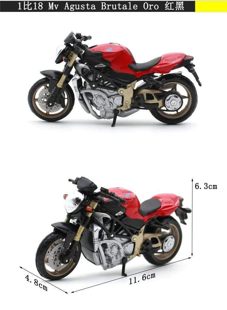 1:18 Ducati 998 R original autorisierte Simulation Legierung Motorrad Modell Spielzeugauto Geschenksammlung