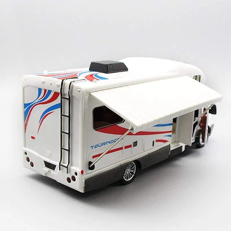 Sprinter im Maßstab 1:32, Luxus-Wohnmobil, Freizeitfahrzeug, Wohnmobil, Anhänger, Wohnwagen, Legierungsmetall-Druckguss-Automodell, Babyspielzeug-Kollektion