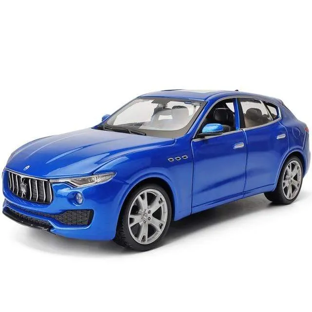 1:24 2008 Maserati GranTurismo Rennwagen aus Legierung, Luxusfahrzeug aus Druckguss, Pullback-Autos, Modell, Spielzeugsammlung, Geschenk