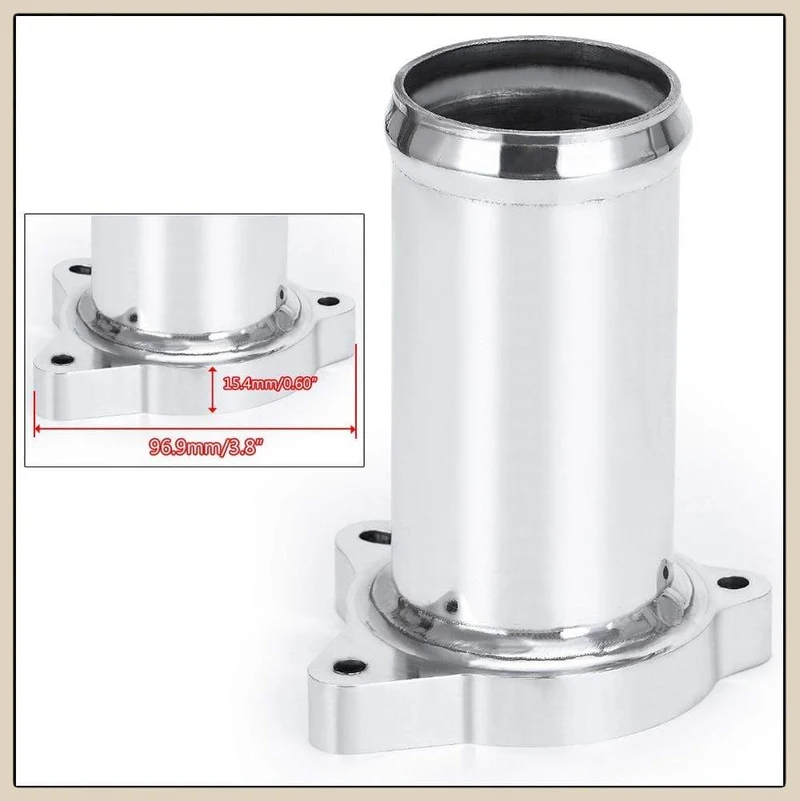 57MM AGR-Ventil-Ersatzrohr passend für Audi Seat VW 1.9 TDI 130/160 BHP 2.25 Zoll Diesel-AGR-Löschkits JR-EGR02