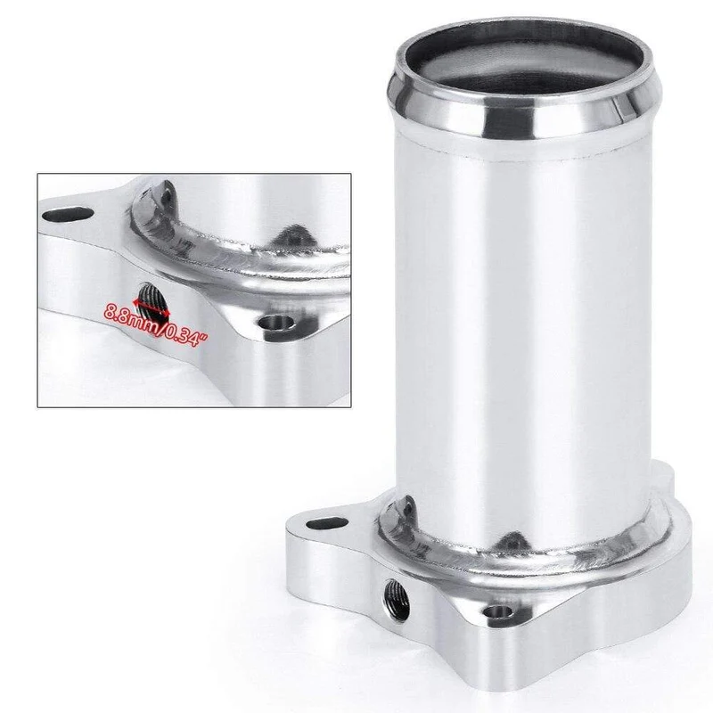 57MM AGR-Ventil-Ersatzrohr passend für Audi Seat VW 1.9 TDI 130/160 BHP 2.25 Zoll Diesel-AGR-Löschkits JR-EGR02