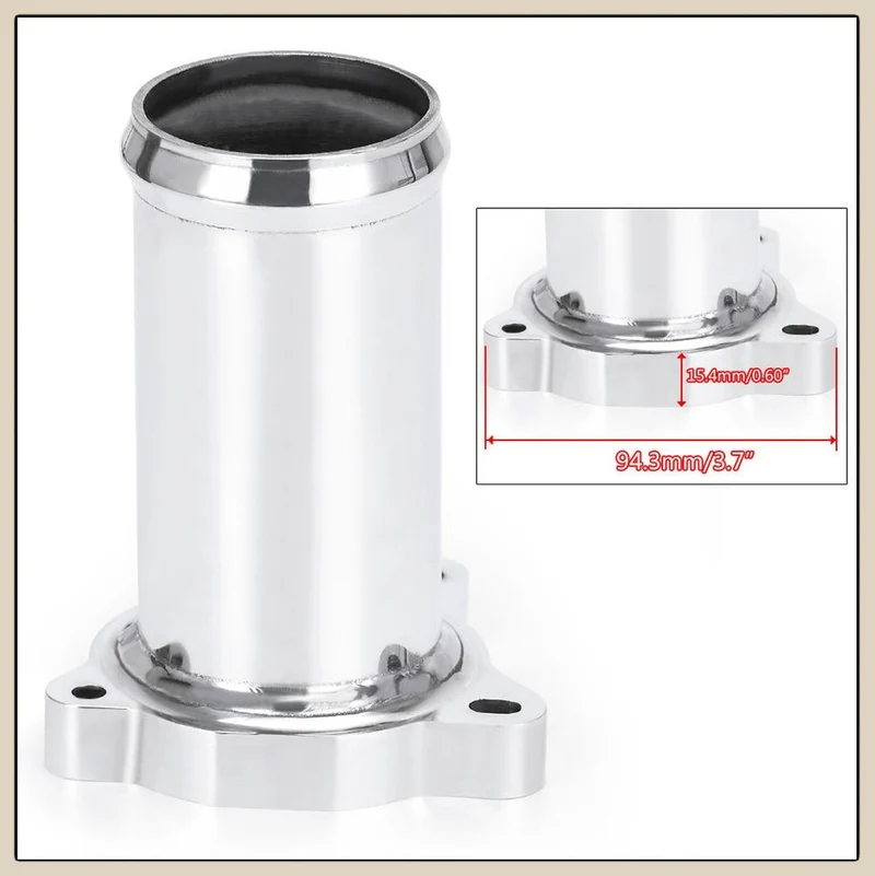 57MM AGR-Ventil-Ersatzrohr passend für Audi Seat VW 1.9 TDI 130/160 BHP 2.25 Zoll Diesel-AGR-Löschkits JR-EGR02