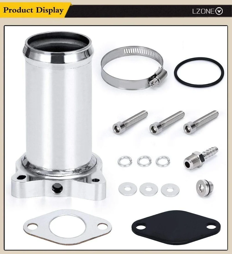 57MM AGR-Ventil-Ersatzrohr passend für Audi Seat VW 1.9 TDI 130/160 BHP 2.25 Zoll Diesel-AGR-Löschkits JR-EGR02