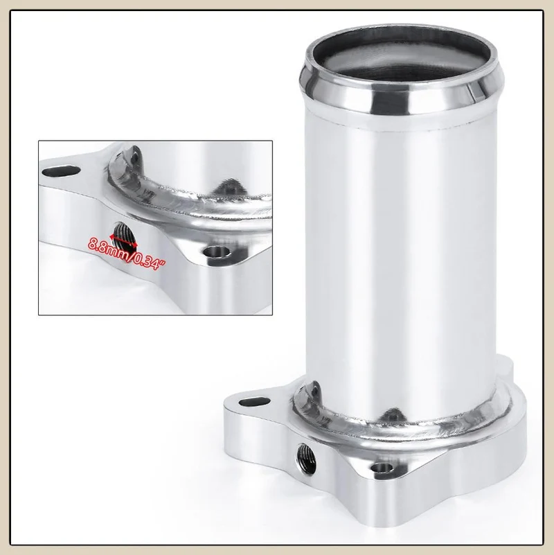 57MM AGR-Ventil-Ersatzrohr passend für Audi Seat VW 1.9 TDI 130/160 BHP 2.25 Zoll Diesel-AGR-Löschkits JR-EGR02