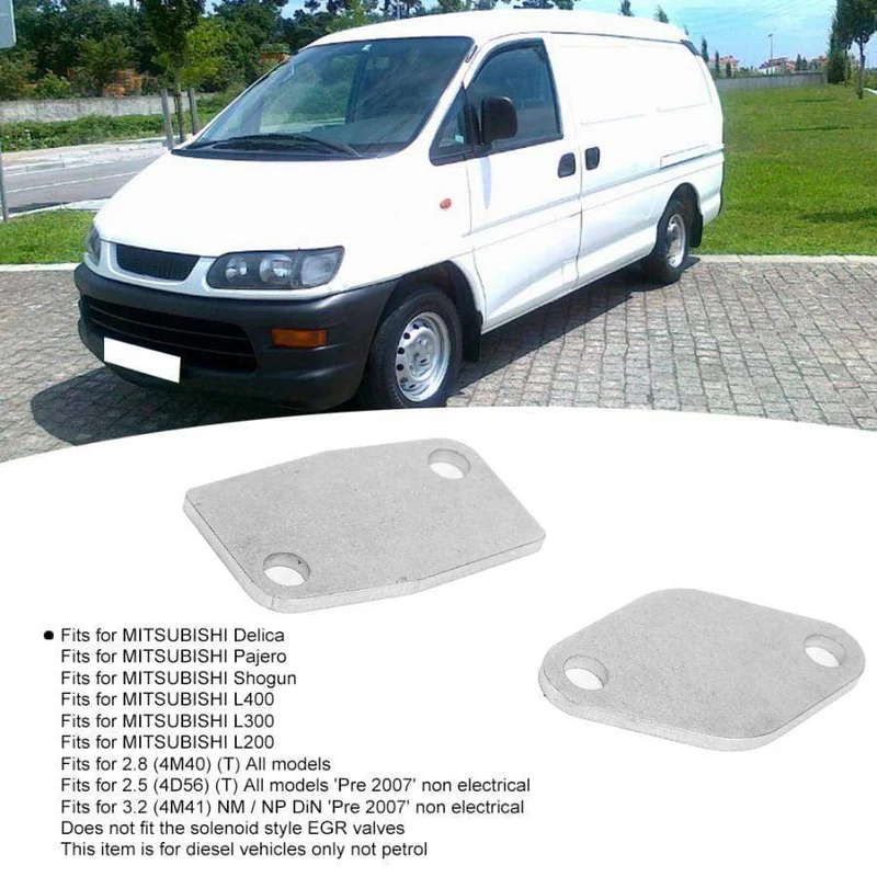 EGR-Entfernungskit, Stanzen von Blockplatten 985984415261, passend für Mitsubishi Delica/Pajero
