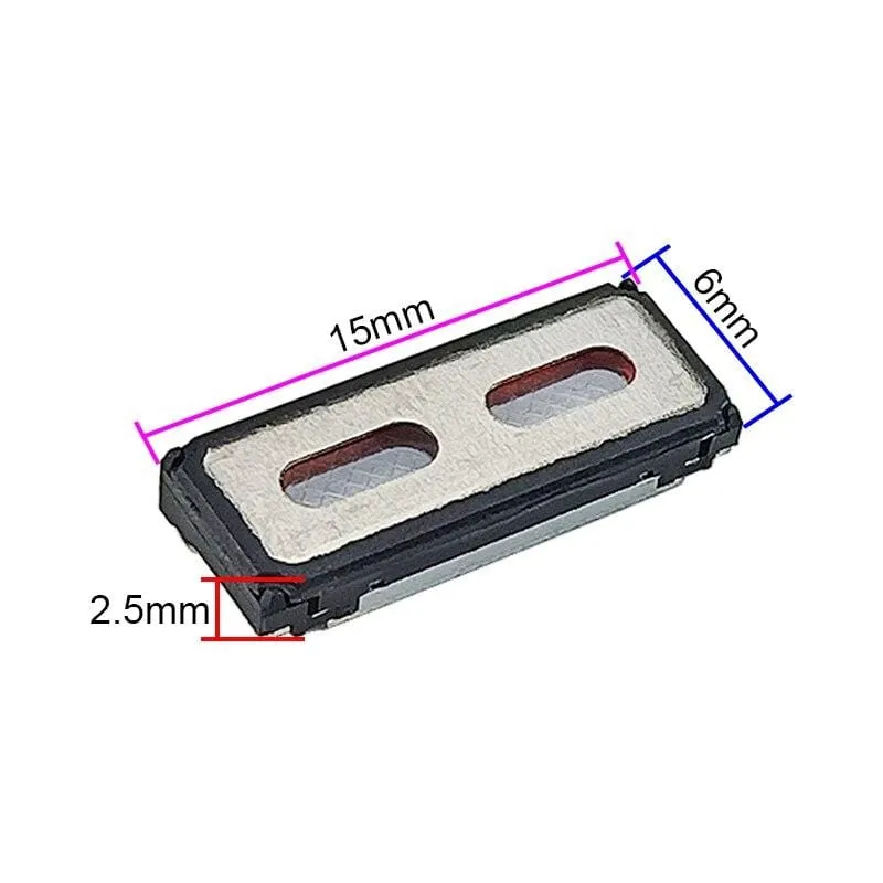 SHEVCHENKO 6*15mm Drei Magnetische Mini Lautsprecher Smartwatch Stimme Lautsprecher 6Ohm Für Intelligente Elektronische Treiber Einheit 2 stücke