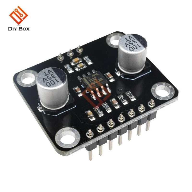 OPA1632 Audioverstärker-Platinenmodul Lautstärkeregelung Volldifferential-ADC-Treiber AMP-Platine Geräuscharmer Leistungs-Soundverstärker