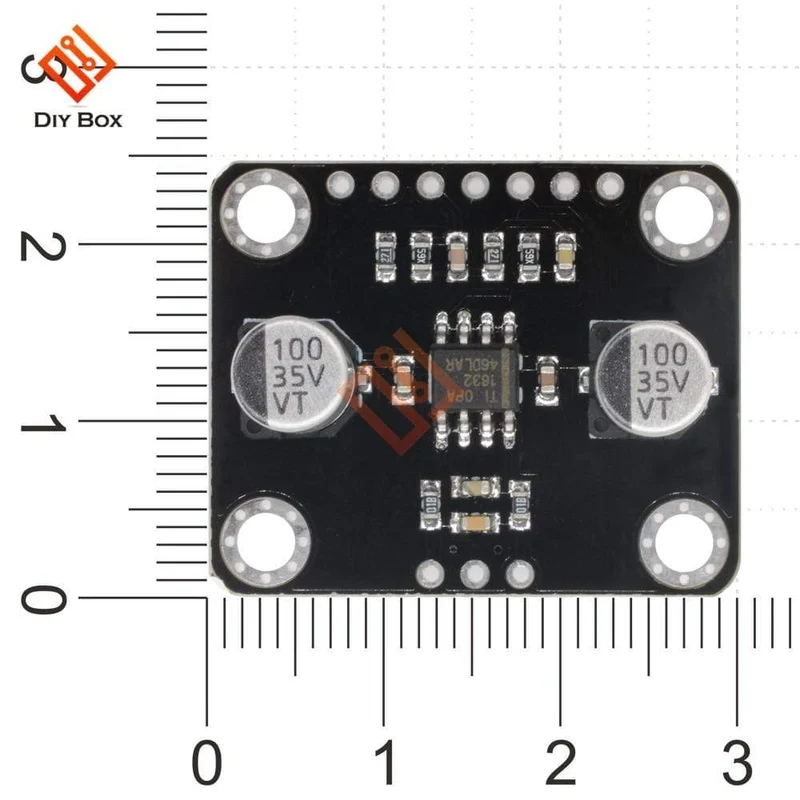 OPA1632 Audioverstärker-Platinenmodul Lautstärkeregelung Volldifferential-ADC-Treiber AMP-Platine Geräuscharmer Leistungs-Soundverstärker