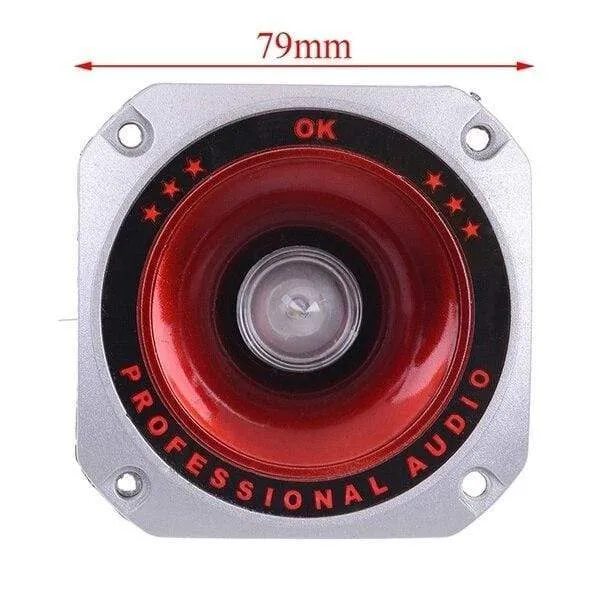 1 stücke Piezo Horn Lautsprecher Hochtöner Piezoelektrischen Kopf Fahrer Lautsprecher Höhen Auto stereo mit led Power 3 watt