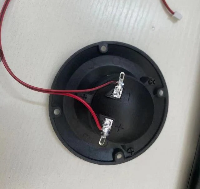 1 stücke Piezo Horn Lautsprecher Hochtöner Piezoelektrischen Kopf Fahrer Lautsprecher Höhen Auto stereo mit led Power 3 watt