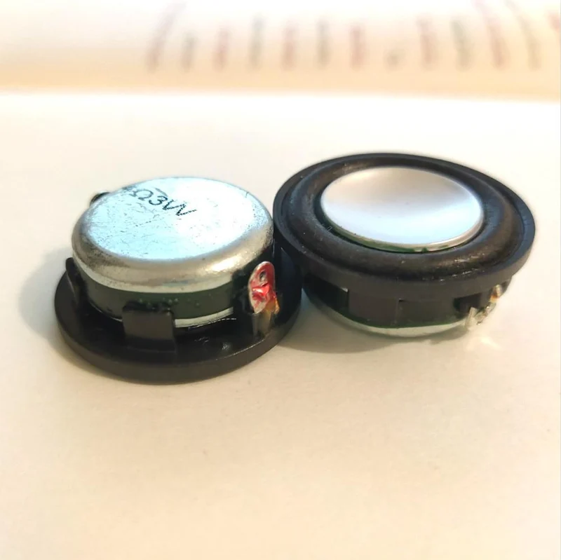 SOTAMIA 2Pcs 28mm Mini Audio Sound Lautsprecher 4 Ohm 3W DIY Musik Bluetooth Lautsprecher Fahrer Für Heimkino lautsprecher
