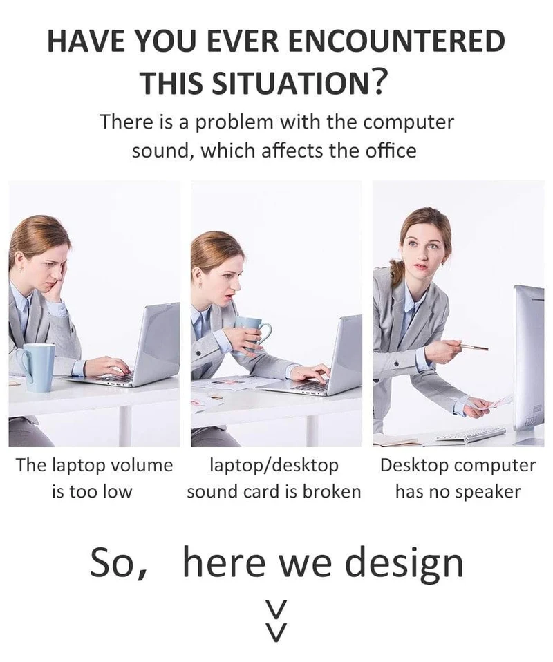 Laptop-Lautsprecher USB verkabelt mit Subwoofer-Resonanzbox für Computer Steoreo Lautsprecher-Treiber Freie Dual-Kanäle