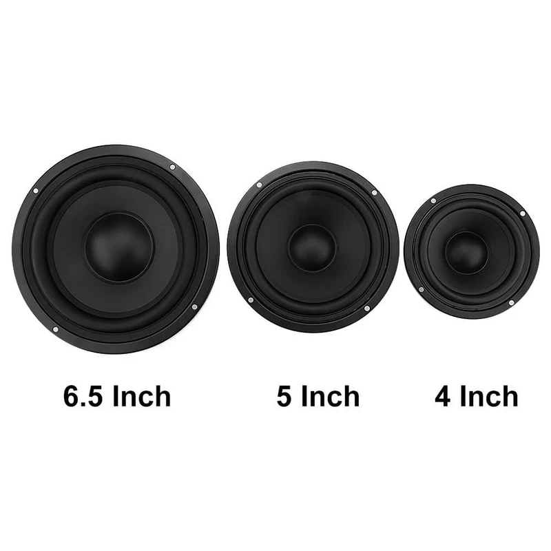 AIYIMA 2Pcs 4 5 6.5 Zoll Woofer Audio Lautsprecher Fahrer Passive Kühler Booster Lautsprecher Bass Vibration Vibrierende Lautsprecher Teil