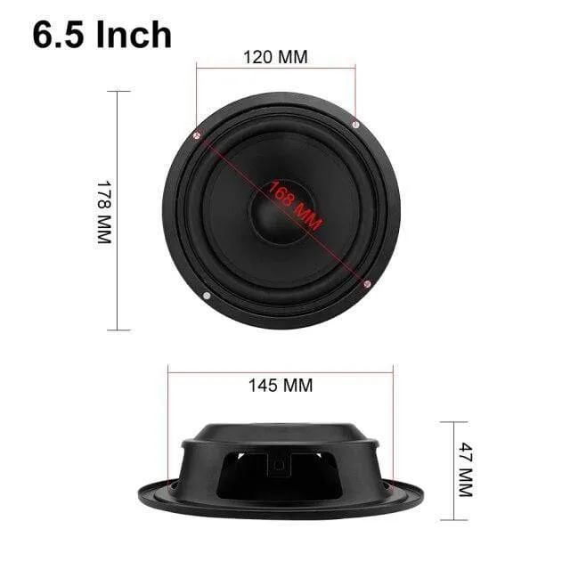 AIYIMA 2Pcs 4 5 6.5 Zoll Woofer Audio Lautsprecher Fahrer Passive Kühler Booster Lautsprecher Bass Vibration Vibrierende Lautsprecher Teil