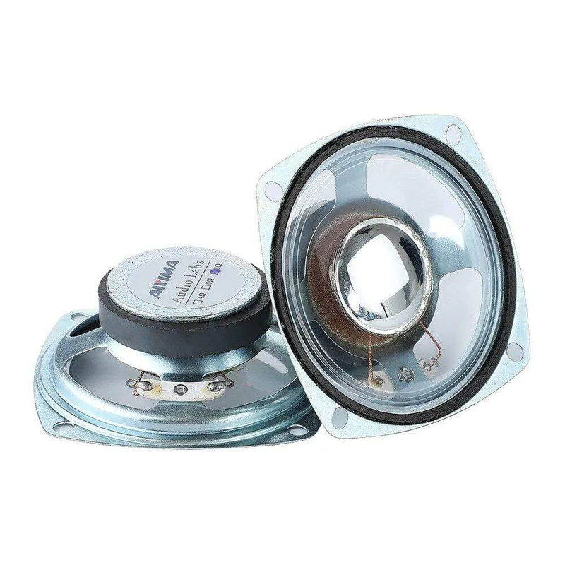 AIYIMA Vollständige Palette Lautsprecher Fahrer 8Ohm 5W 2Pcs 3 Zoll Stereo Audio Lautsprecher Sound Verstärker Spalte Für DIY Heimkino
