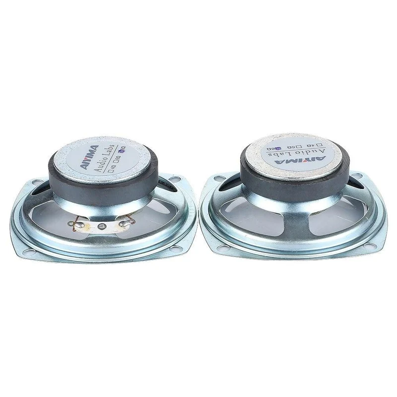 AIYIMA Vollständige Palette Lautsprecher Fahrer 8Ohm 5W 2Pcs 3 Zoll Stereo Audio Lautsprecher Sound Verstärker Spalte Für DIY Heimkino