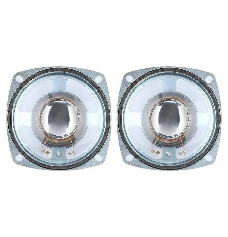 AIYIMA Vollständige Palette Lautsprecher Fahrer 8Ohm 5W 2Pcs 3 Zoll Stereo Audio Lautsprecher Sound Verstärker Spalte Für DIY Heimkino