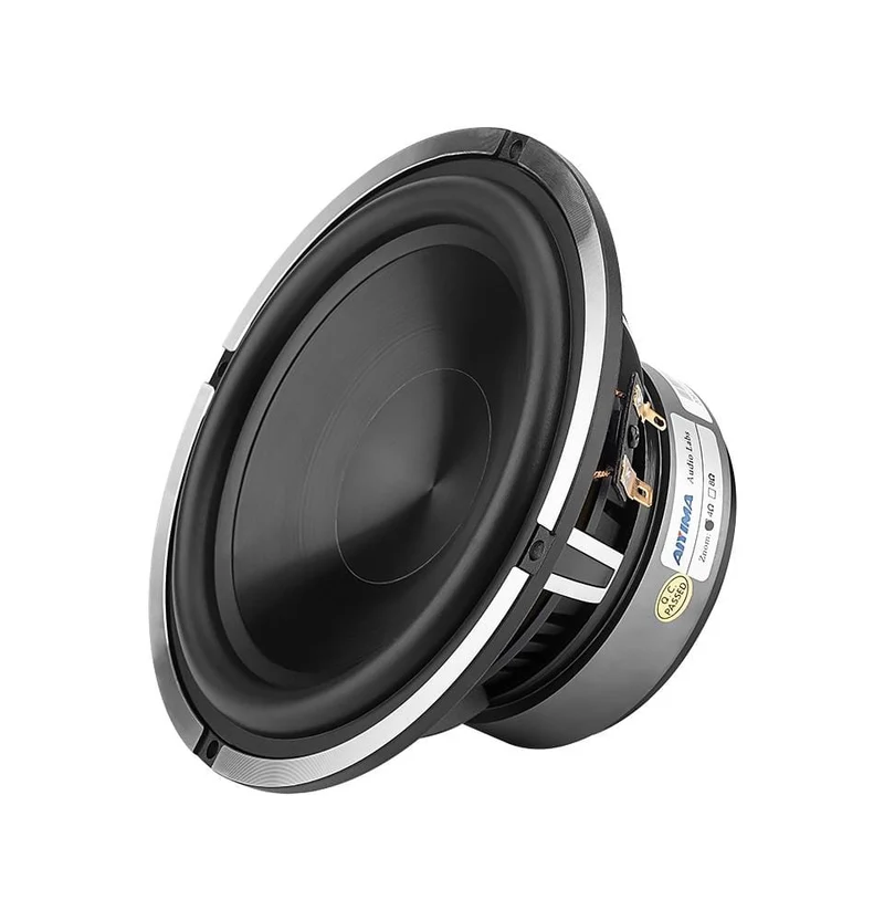 AIYIMA 1Pcs 6.5 Zoll Woofer Lautsprecher 50W 4 Ohm Bass Audio Auto Sound Lautsprecher Treiber Aluminium Keramik Black Diamond Cast Booksheft