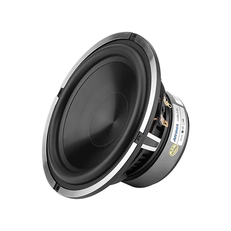 AIYIMA 1Pcs 6.5 Zoll Woofer Lautsprecher 50W 4 Ohm Bass Audio Auto Sound Lautsprecher Treiber Aluminium Keramik Black Diamond Cast Booksheft